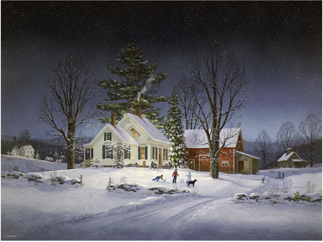 Cocoa Time - American Realist Painting by Fred Swan