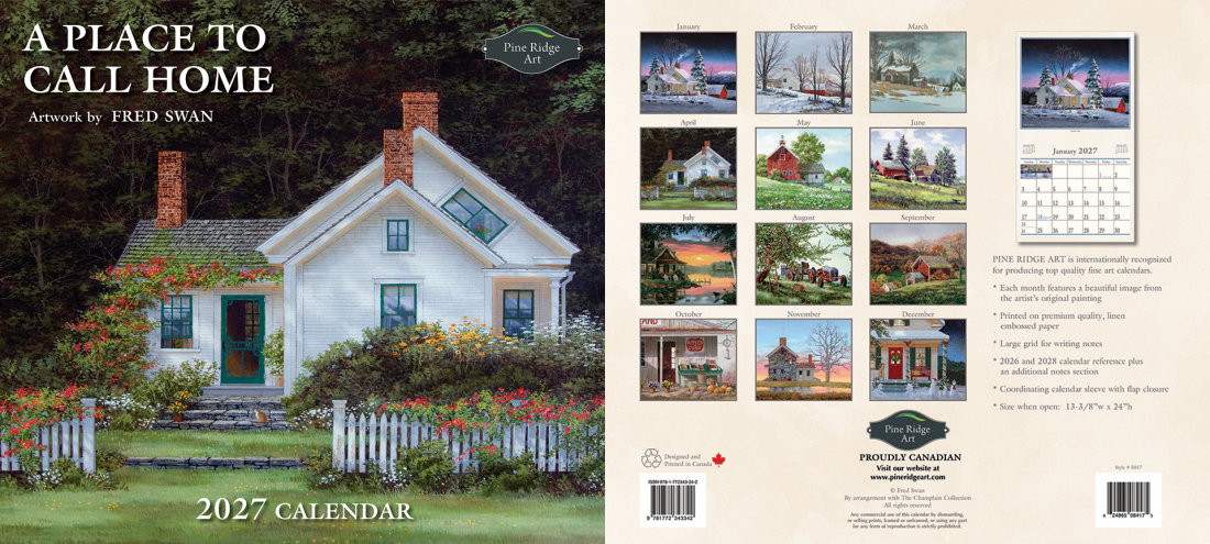 2027 A Place to Call Home Calendar
