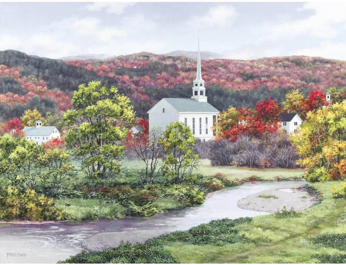 Early Autumn Stowe Village