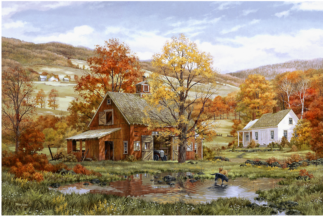 Friends In Autumn
