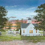 Sunset At Saint Anne's Shrine