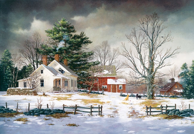 Fred Swan Art - Friends in Spring